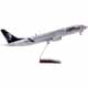 Boeing 737-800 Shandong Airlines static simulation civil aviation passenger aircraft model aircraft model with wheels and lights