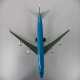 Simulated civil aviation passenger aircraft Boeing 747 aviation model helicopter aircraft model space shuttle rocket model
