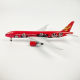 Hainan Airlines Panda 787 aircraft model alloy simulation ornaments Air China 747 figure Evergreen 747 model