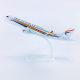 20cm Tibet Airlines A320 aircraft model ornament alloy material collection birthday gift travel souvenir