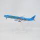 Wheeled aircraft model Boeing B777 China Eastern Airlines Passenger Jet Gift Ornament Alloy 1 400
