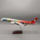 A350 Sichuan Airlines Sichuan Airlines Panda Civil Aviation Aircraft Model Assembly Model