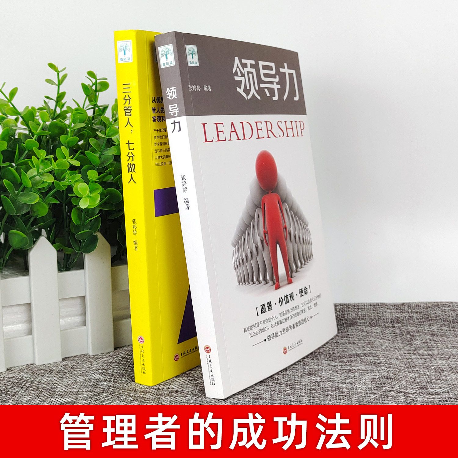 领导力书籍2册 七分做人三分管人管理方面的书籍企业管理学不懂带团队公司创业经营管理类酒店餐饮与物业管理者领导力法则畅销书 - 图0