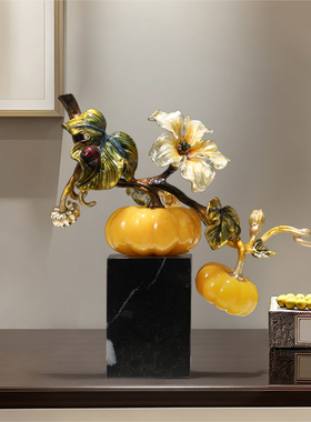 新中式寓意福运绵长摆件乔迁送礼