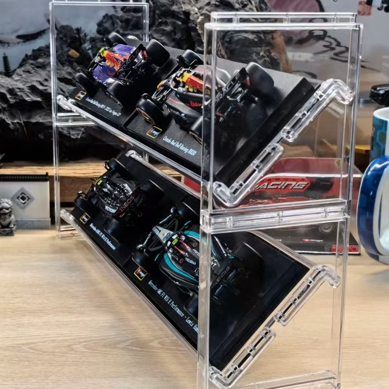 F1汽车模型展示架山姆比美高车模收纳盒玩具车透明防尘陈列柜神器,淘宝优惠券,粉丝福利购,淘宝优惠卷