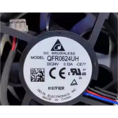 QFR0824GHE-CE76 24V施耐德变频器专用散热风扇全新原装QFR0624UH - 图3