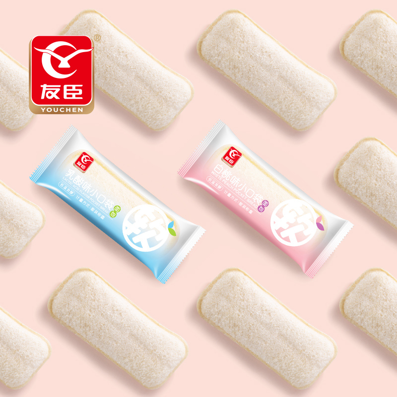 佟丽娅推荐-友臣乳酸菌小口袋面包整箱小孩早餐学生蛋糕儿童零食_零食_坚果_特产