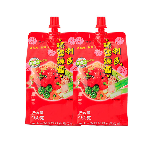 Tianjin Limin Garlic Chili Sauce Bag Northeast BBQ