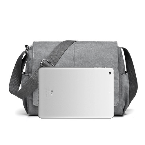 男包单肩包背包男士包包斜挎包帆布休闲包挂包斜肩包男跨包潮款 - 图2