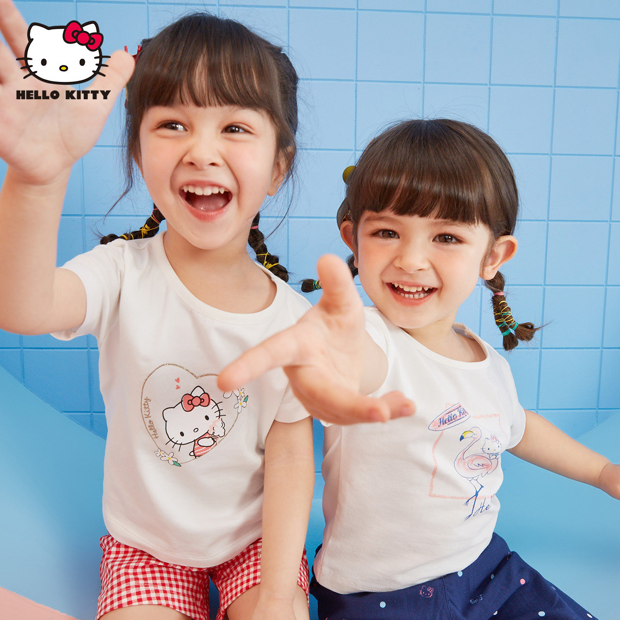 hellokitty童装2020短袖 hellokitty贝贝帕克T恤