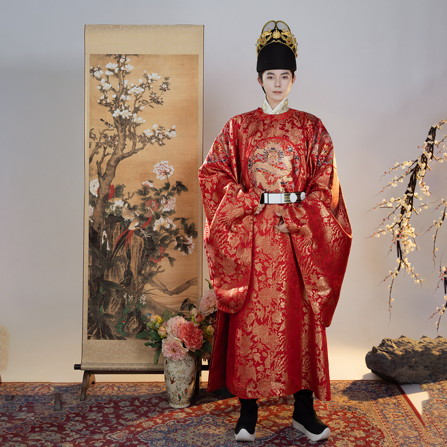 卿如故原创汉服明制拖尾大袖衫大衫马面裙女婚服礼服出阁服2025新,淘宝优惠券,粉丝福利购,淘宝优惠卷