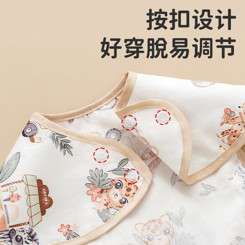 婴儿吃饭围兜儿童防水防脏男女无袖宝宝辅食饭兜秋冬喂饭围嘴罩衣 - 图2