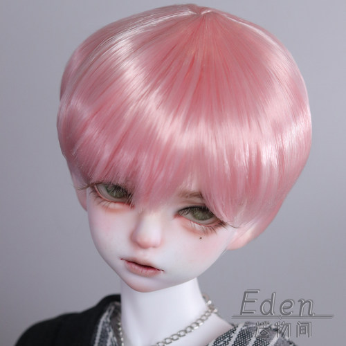 Eden造物间 高温软丝 叔3分4分6分 BJD SD男娃假发 假毛短头 现货 - 图2