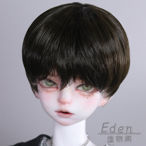 Eden造物间 高温软丝 叔3分4分6分 BJD SD男娃假发 假毛短头 现货 - 图3