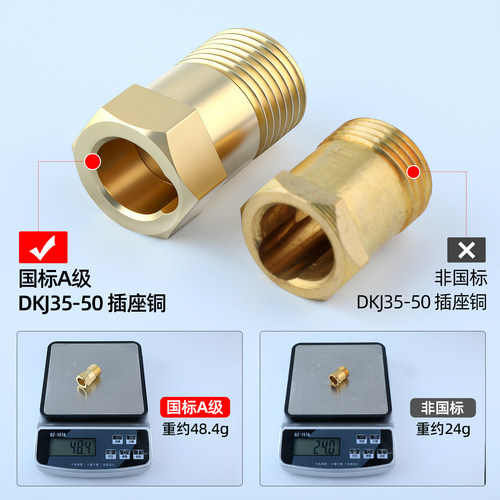 电焊机快速接头线柱欧式焊把线快速接头配件公母电缆专用插头插座 - 图2