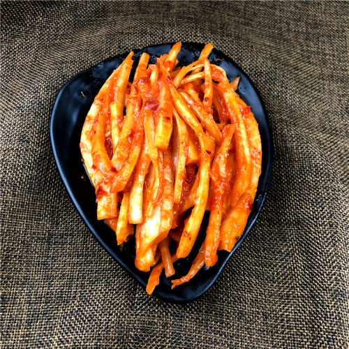 延边朝鲜风味正宗拌桔梗咸菜美食拌狗宝咸菜下饭菜泡菜每份250g - 图1