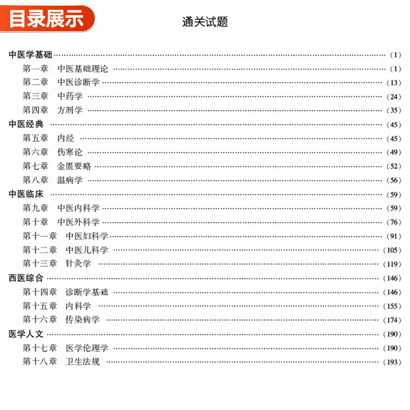 2024年中医执业医师资格考试通关必做3500题执医职业笔试历年真题库模拟试卷习题集试题2023人卫版医考助理教材用书金英杰实践技能-图2