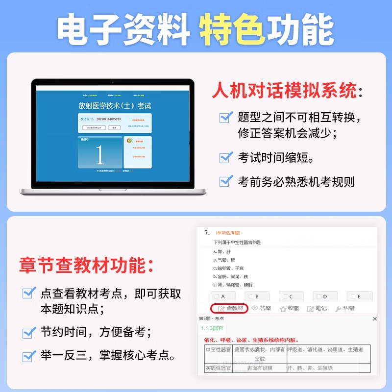 2025年放射医学技术士影像技士考试书历年真题库模拟试卷习题集卫生专业资格职称2024人卫版中级师试题习题副高主管技师证军医25 - 图3