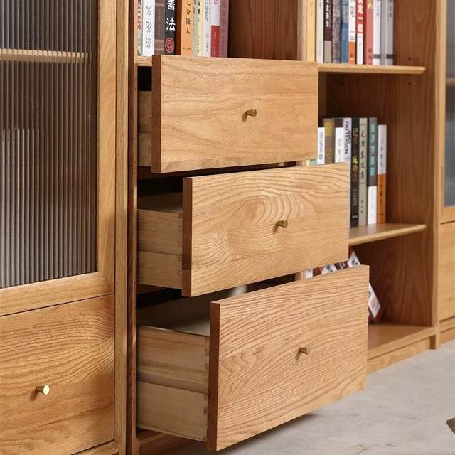 Environmentally friendly, Prague bookcase oak