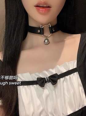 猫咪佩戴手册：猫咪铃铛项圈颈链女颈环项链项圈链子纯欲饰品配饰