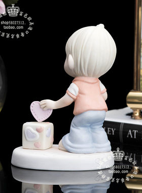 水滴娃娃陶瓷2007情书摆件摆件