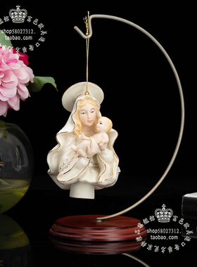 绝美祝福陶瓷空中吊架桌面摆件