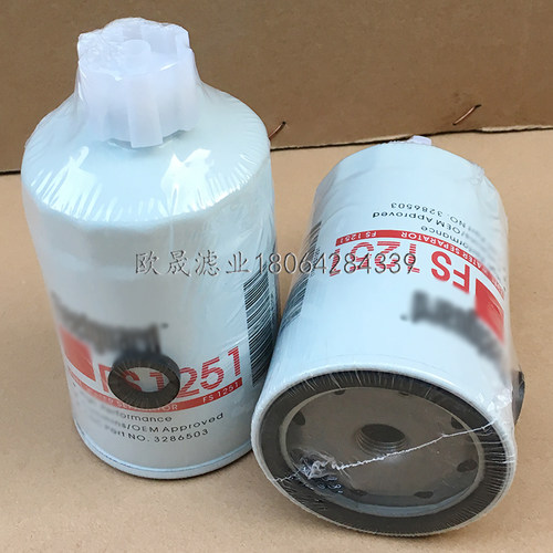 FS1251 FF5047 FS1226 3286503 3843760 3903202 3931062柴油滤芯 - 图0
