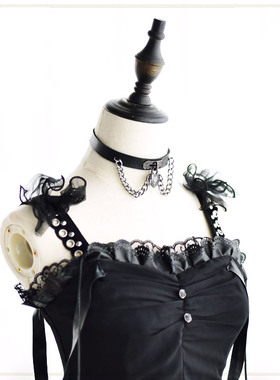 哥特原宿暗黑硬妹洛丽塔少女手链