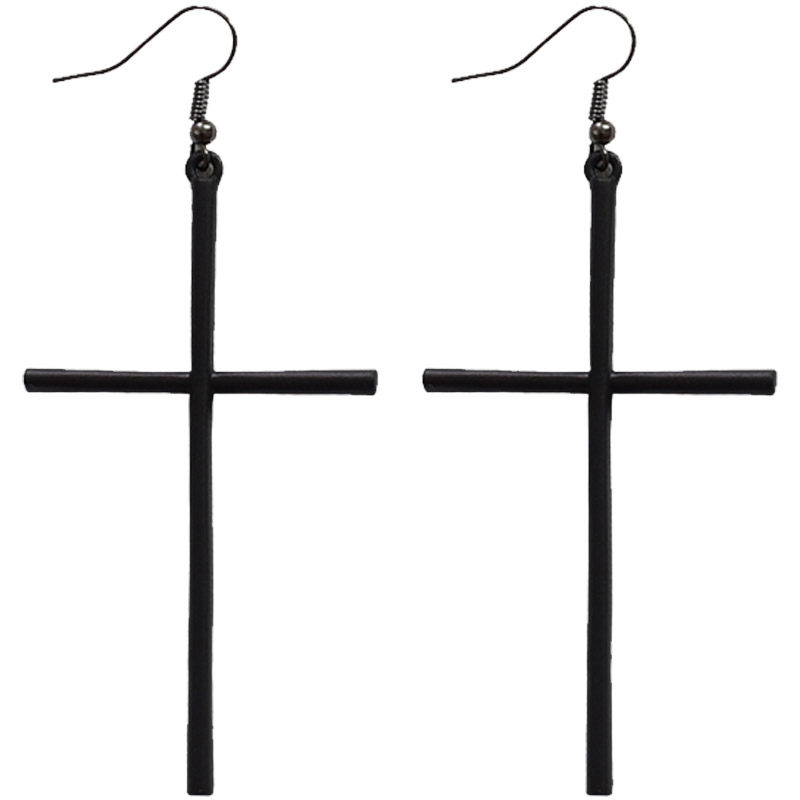 黑洛丽塔lolita少女亚比十字架耳钉朋克哥特蒸汽配饰耳饰耳坠酷,淘宝优惠券,粉丝福利购,淘宝优惠卷