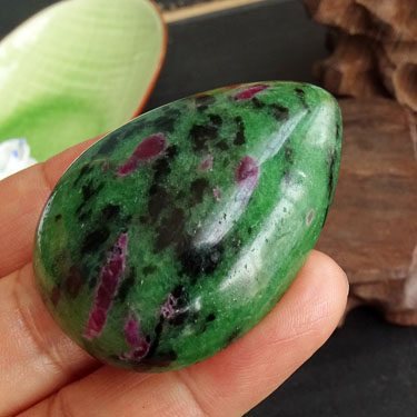 千蕊天然红绿宝红绿宝石项坠毛衣链 千蕊饰品项坠/吊坠