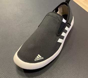 Adidas ຂອງແທ້ B SLIP-ON DLX ເກີບກິລາກາງແຈ້ງຂອງຜູ້ຊາຍ FU9246