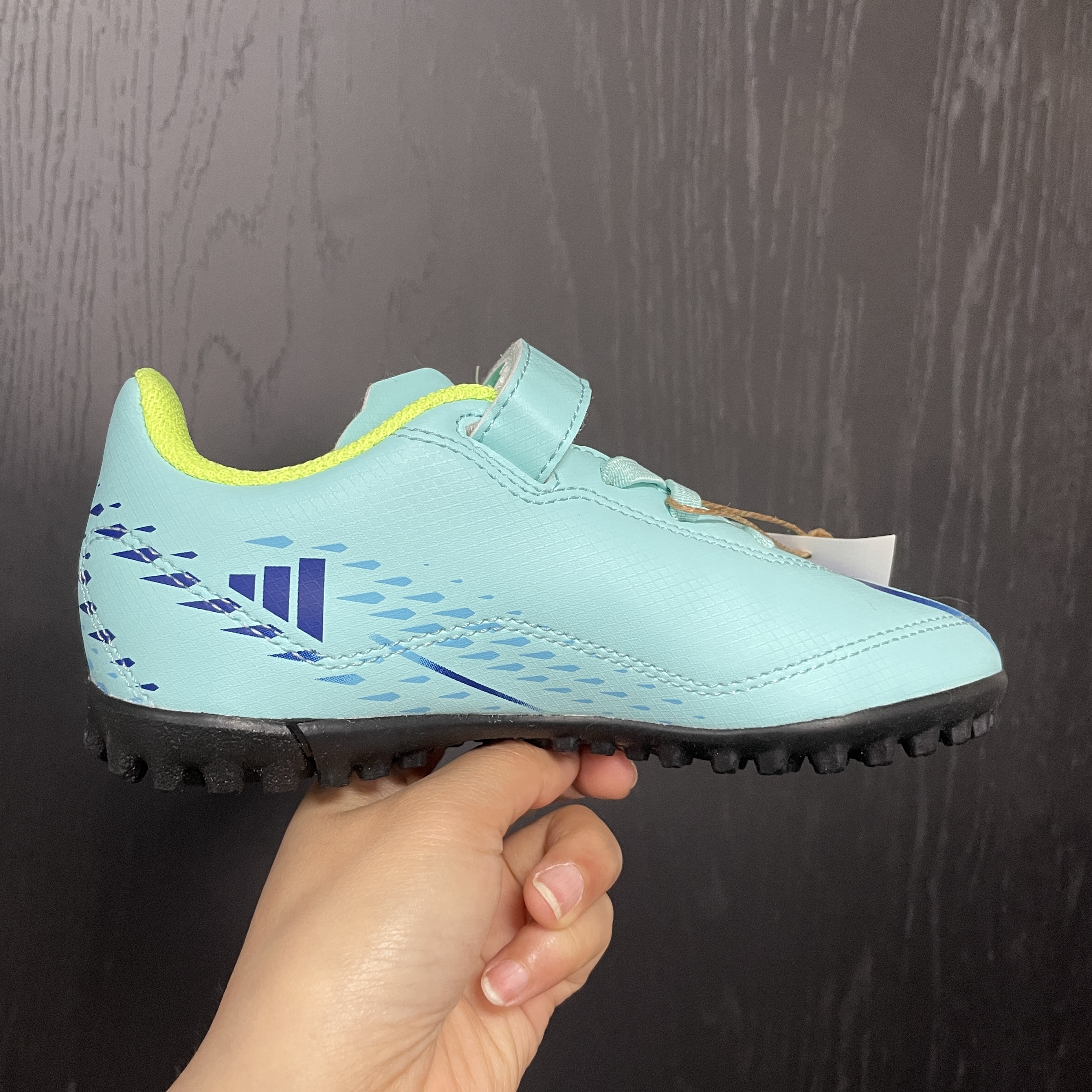 Adidas/阿迪达斯X SPEEDPORTAL.4TF大童耐磨运动足球鞋GW8500 - 图0