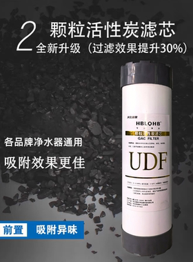 反渗透颗粒滤芯活性炭10寸UDF