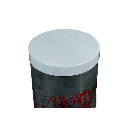 PVC钢管保护盖 管帽 钢管堵头封头铁管堵盖6076 89 114 140 165mm - 图3