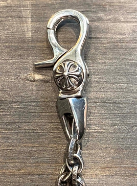 925纯银做旧新款骰子裤链包链