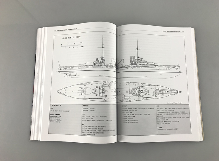 【正版现货】《英国和德国战列巡洋舰:技术发展与作战运用》大开本铜版纸 英德战列巡洋舰全景式著作 海军准将米凯莱·科森蒂诺 - 图3