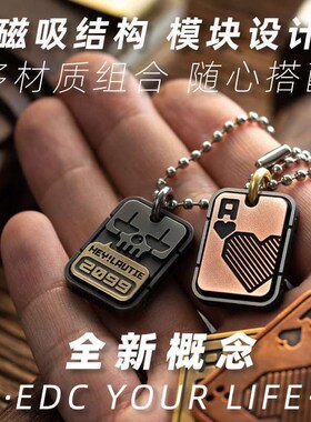 吊项坠链小丑扑克男士挂件情侣