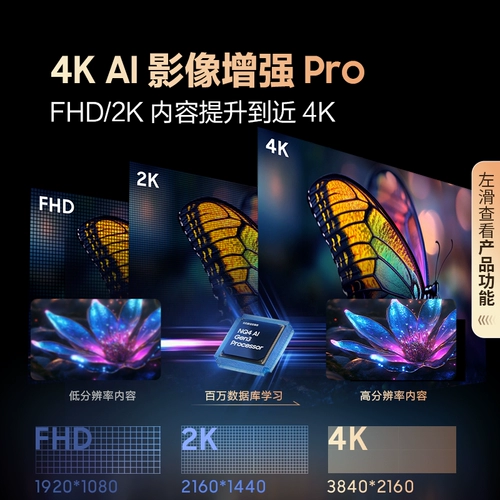 Samsung/三星 QA75QN90FAJXXZ 75-дюймовый мини-светодиодный светодиод Quantum Dot AI TV