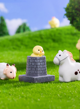 微景观简约创意石磨鼓风机压水机农作工具 DIY饰品微缩场景小摆件