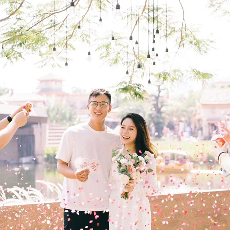 领证登记拍照道具日期订婚结婚仪式感物品跟拍小物件拍摄喜字工具