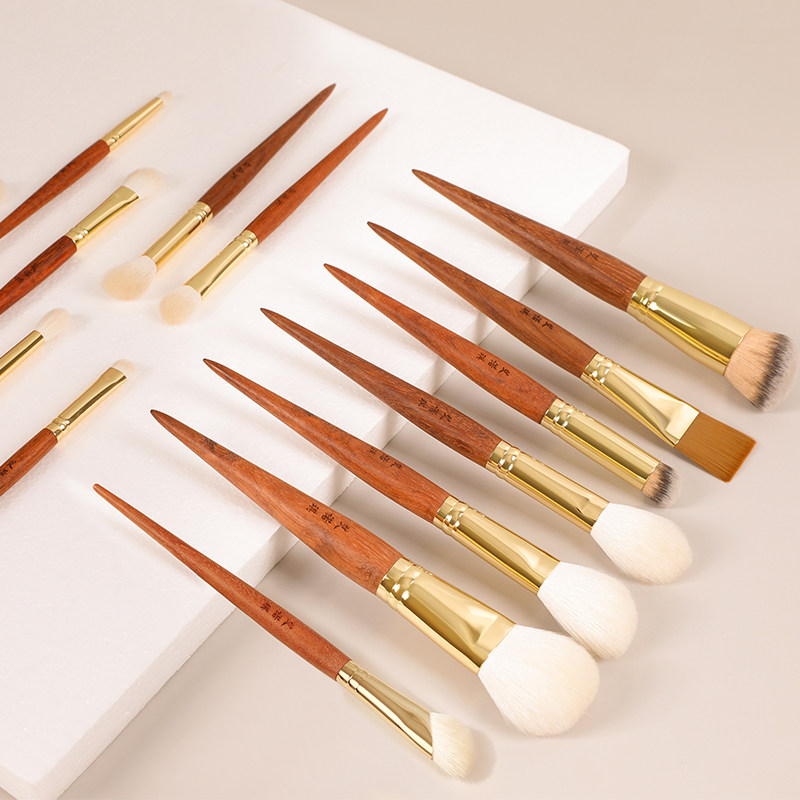 艾诺琪化妆刷光橙茶F103腮红刷F202鼻影刷F106遮瑕刷羊毛动物毛刷,淘宝优惠券,粉丝福利购,淘宝优惠卷