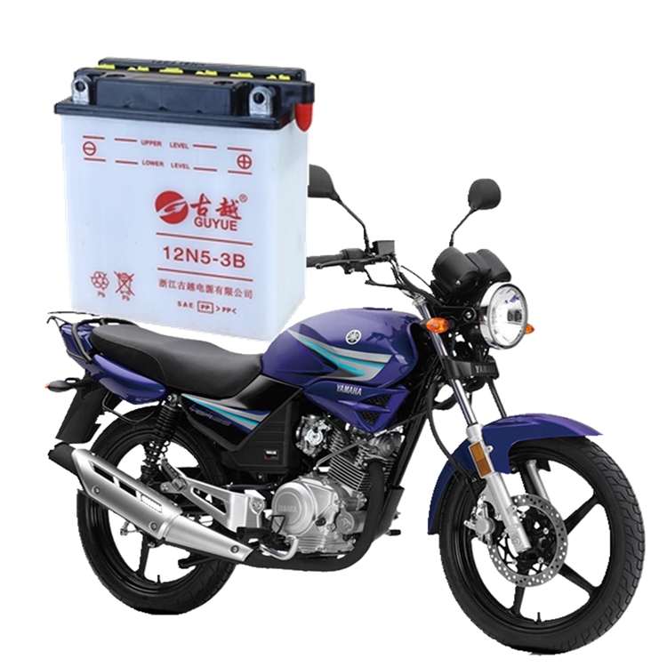 古越水蓄1电池2v9a免维护踏板干电池125摩托车电瓶12V7AH助力通用 - 图0