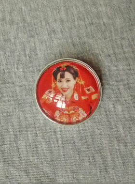 照片人像毕业礼品宝石胸针定制