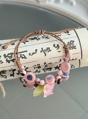 秋冬手链女生百搭新中式