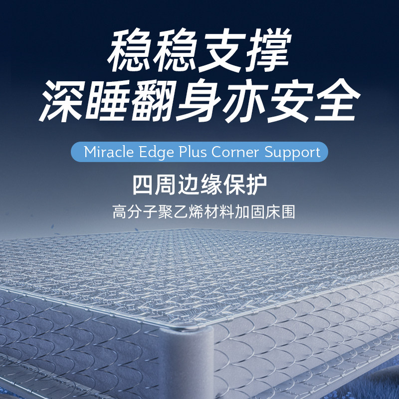 【双面新品】Sealy/丝涟2023日月软硬两用弹簧席梦思乳胶双面床垫_虎窝淘