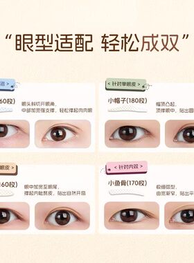 尔木萄大水滴隐形双眼皮贴Pro