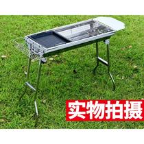 Manufacturer straight for large number stainless steel barbecuing oven portable folding barbecue oven-oven full set