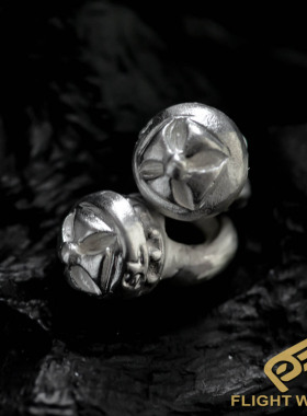 高山隆单个项链手工银饰复古吊坠