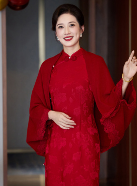 喜婆婆专用披肩短款外搭