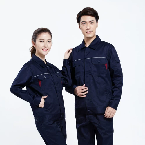 七色领 Антистатический осенний износостойкий лонгслив для работы, увеличенная толщина